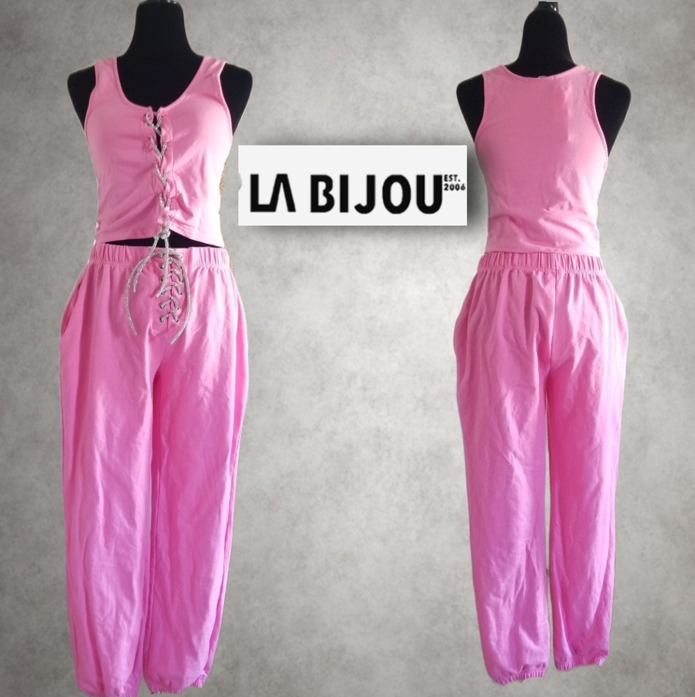 LABIJOU Pink 2 Piece Set